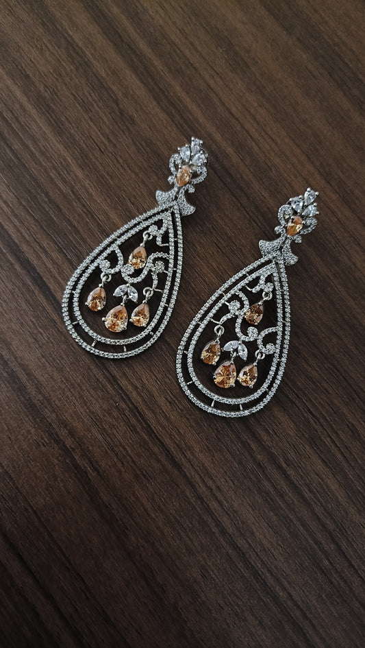 Amber Allure Danglers