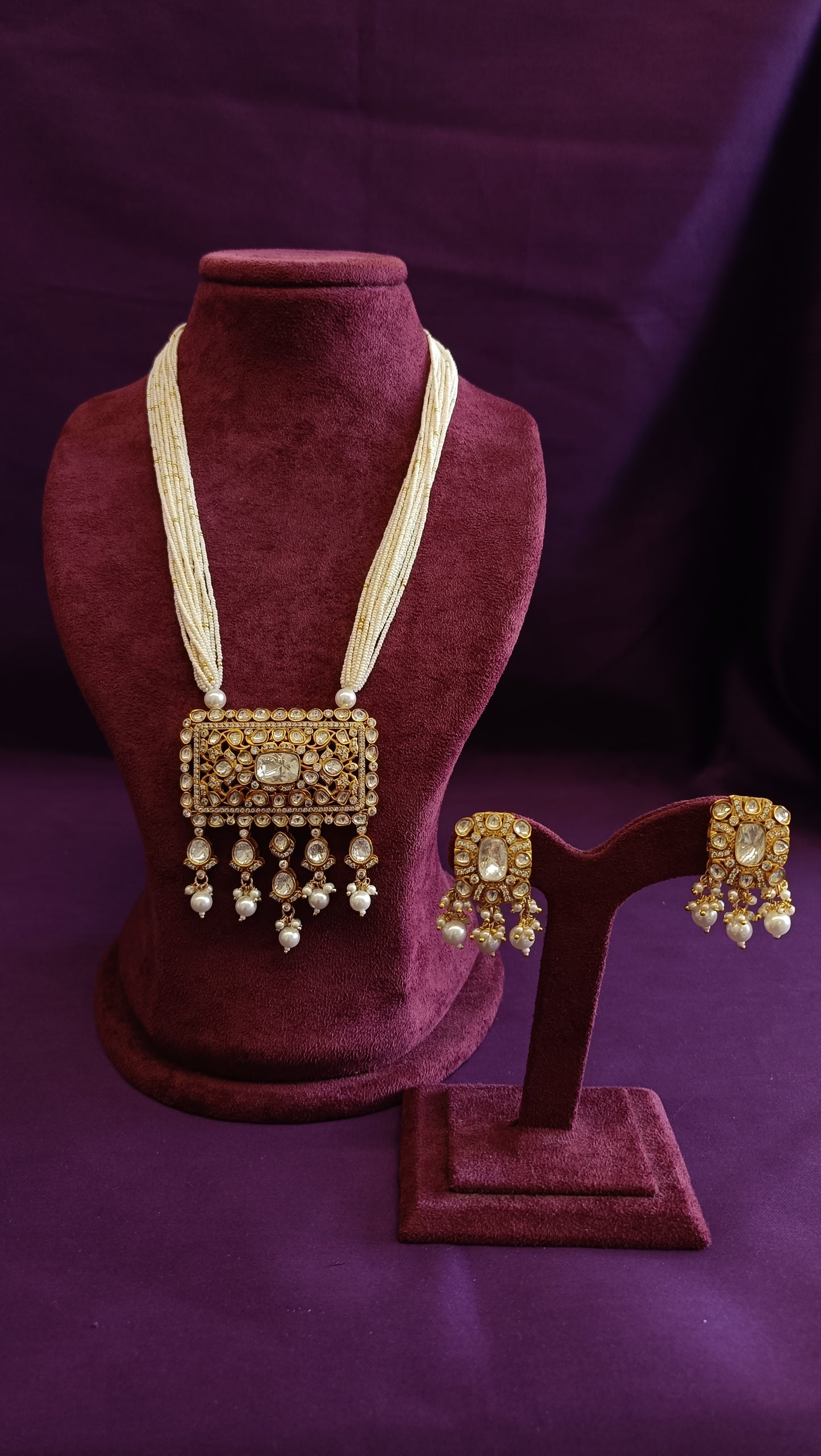 Pearl Polki Set