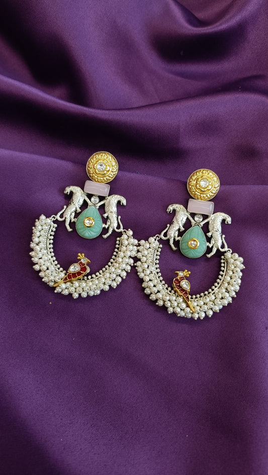 Khoj Panchi Statement Earrings