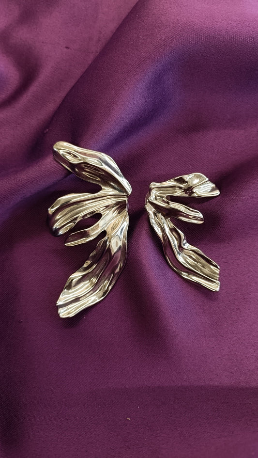 Frostline Asymmetrical Earrings