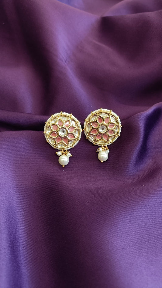 Blush Phool Studs