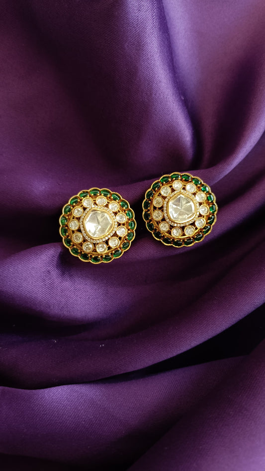 Verde Fleur Studs