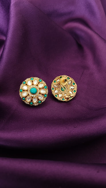 Turquoise Tara Studs