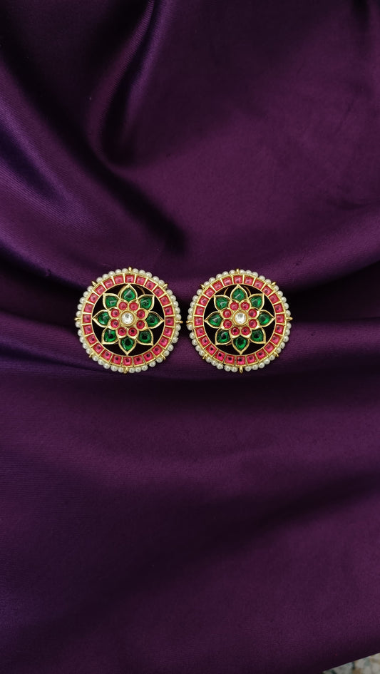 Ruby Panna Studs