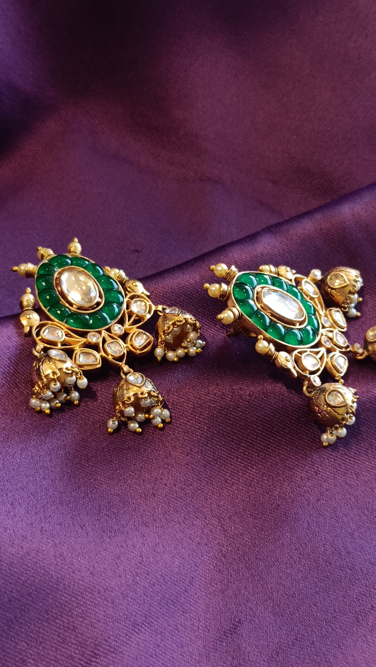 Emerald Amara Earrings
