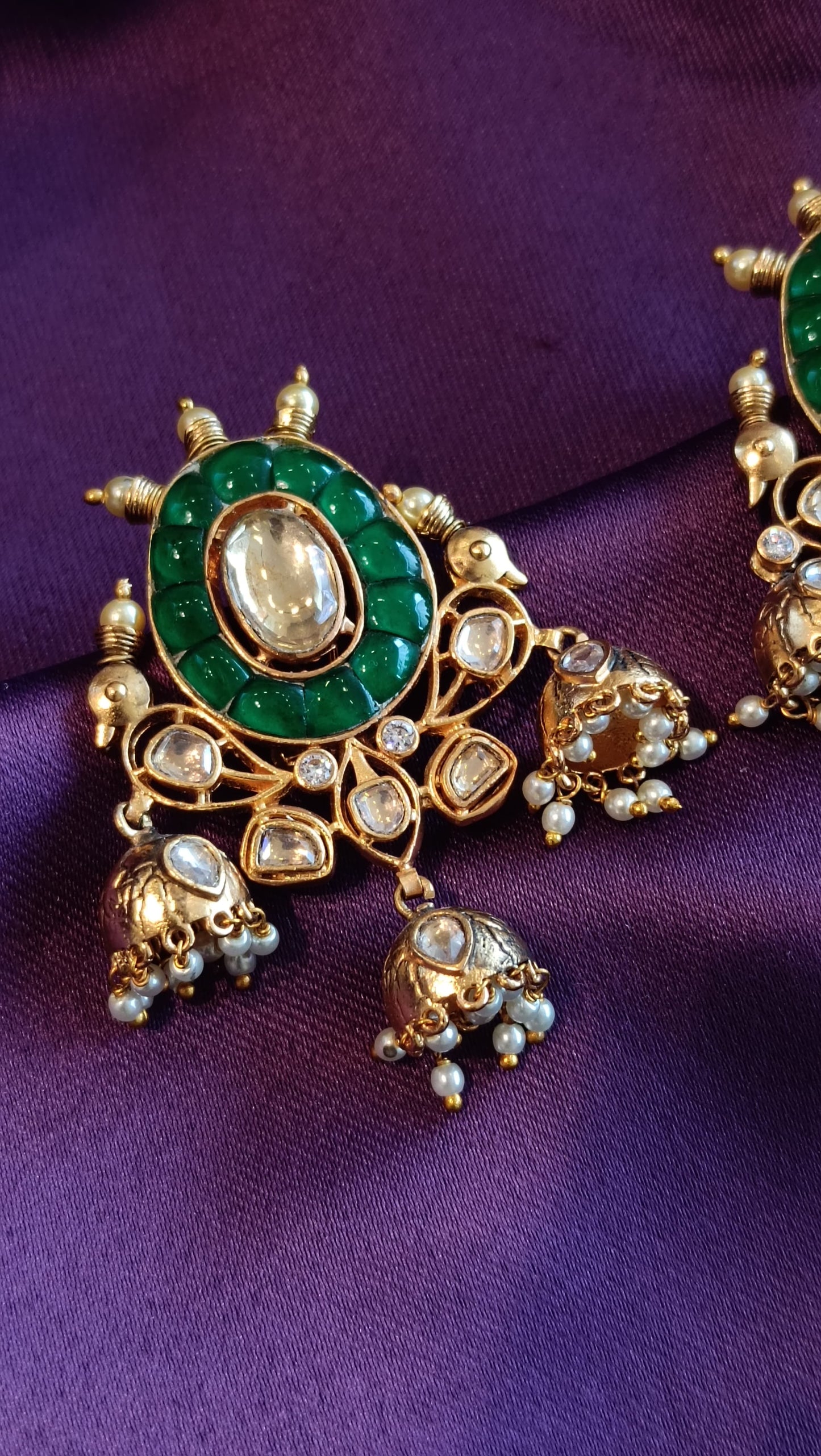 Emerald Amara Earrings