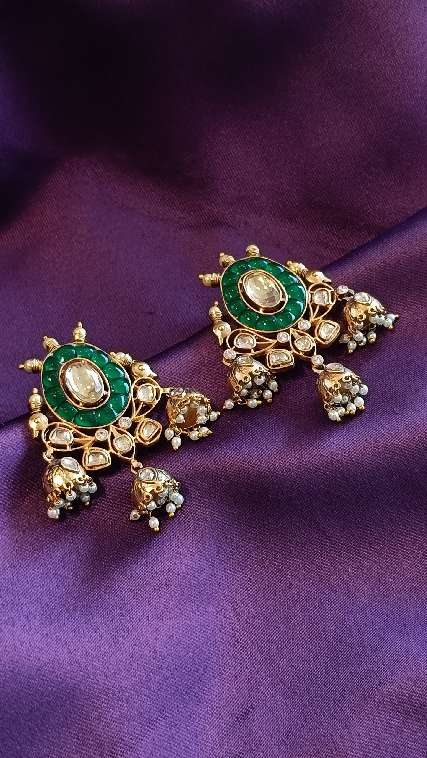 Emerald Amara Earrings