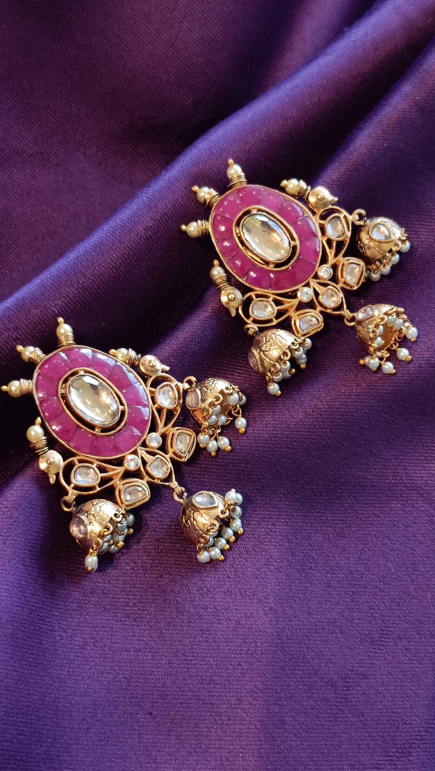 Ruby Amara Earrings