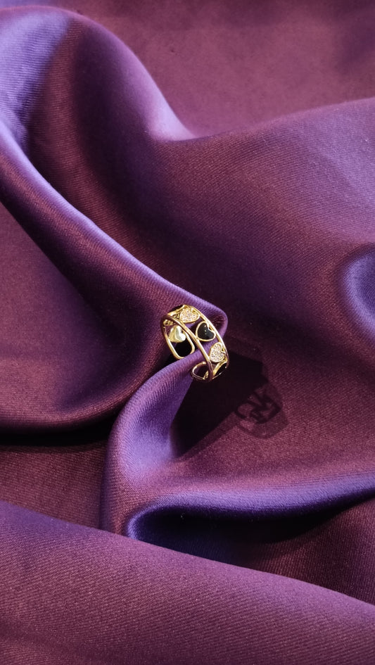 Little Hearts Ring