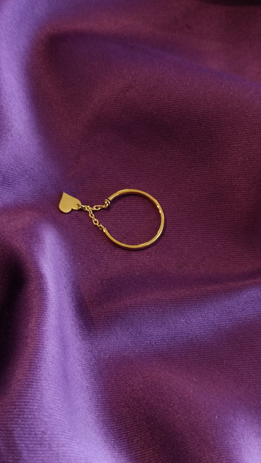 Heart Drop Ring