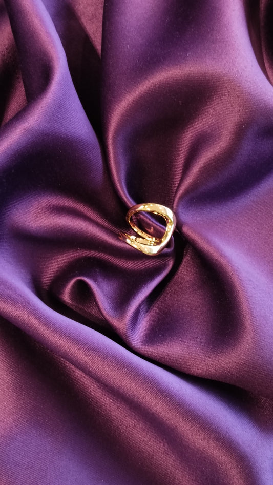 Hollow Gold Ring