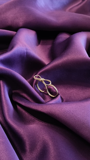 Double Finger Bow Ring