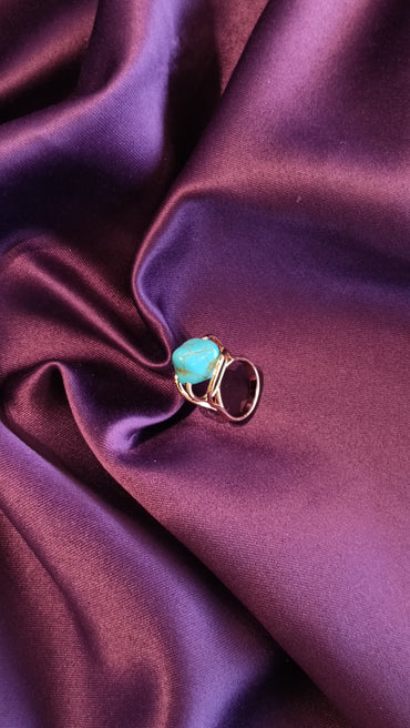 Turquoise Stud Ring
