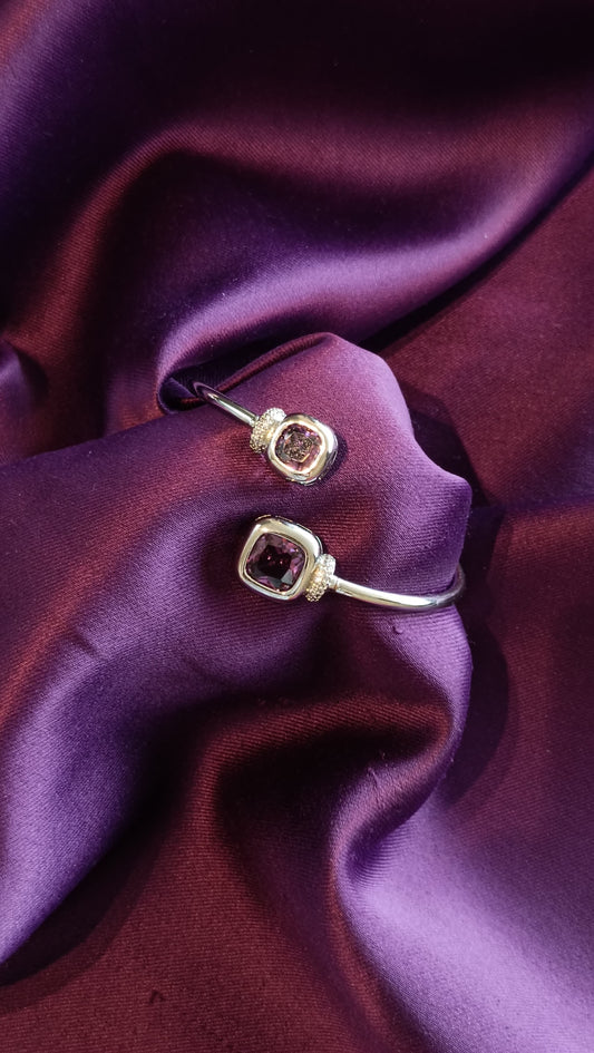 Aubergine Stone Bracelet