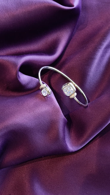 White Stone Bracelet