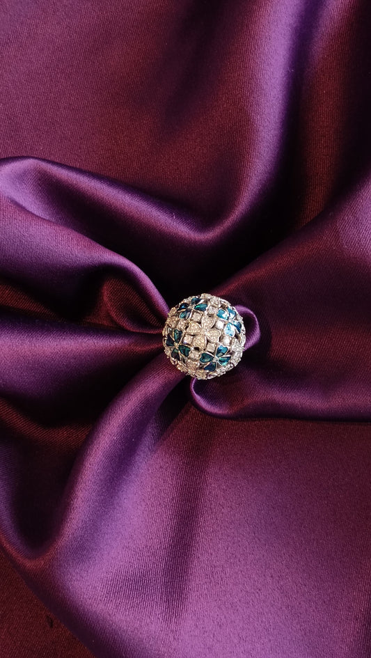 Midnight Bloom Ring