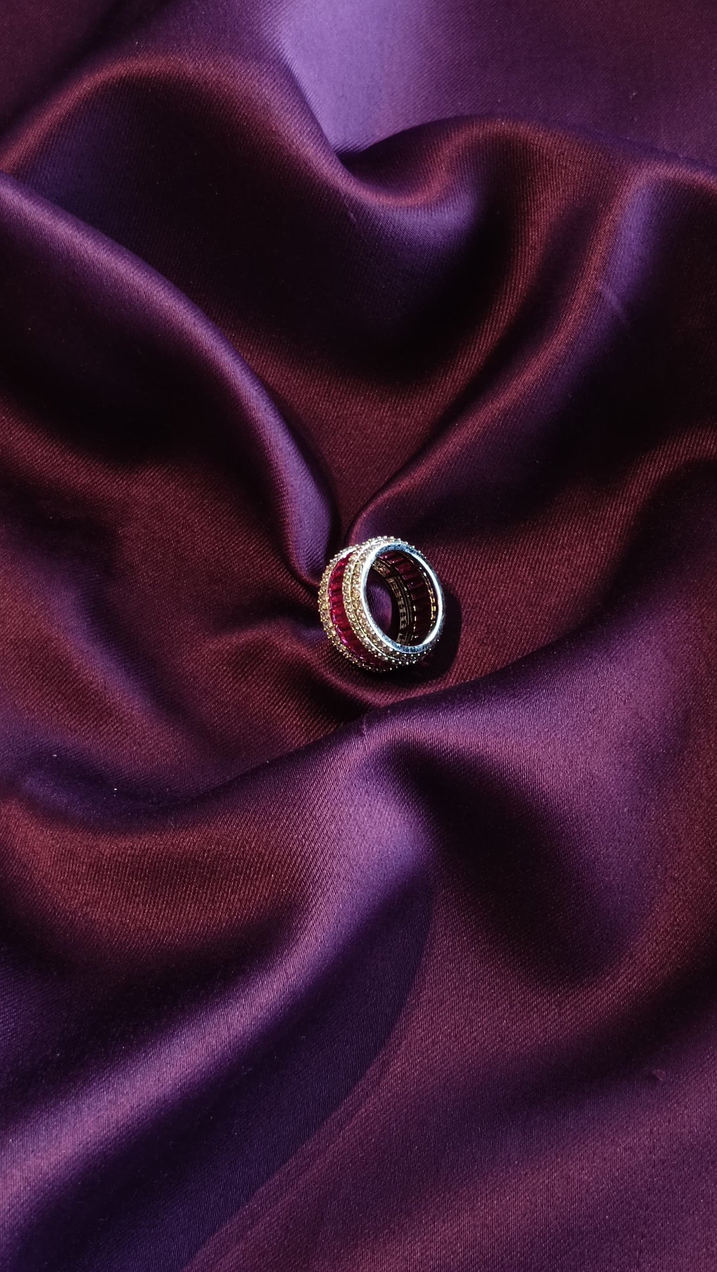 Cherry Diamond Ring