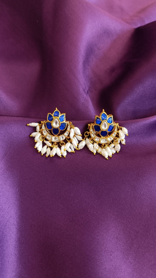 Cerulean Moti Studs
