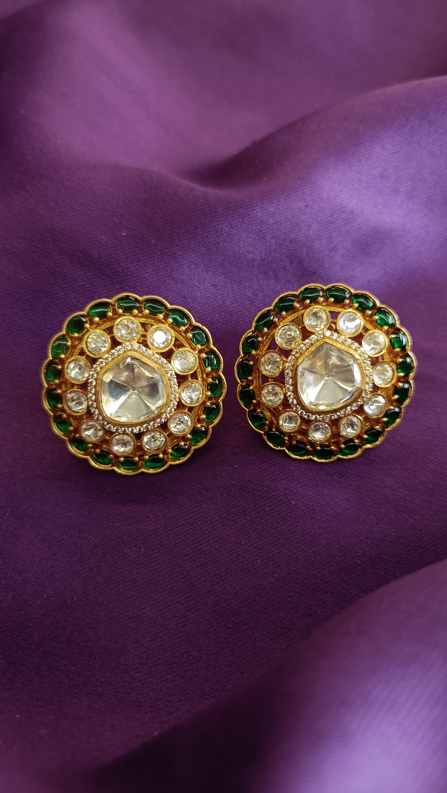 Verde Fleur Studs