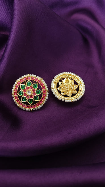 Ruby Panna Studs