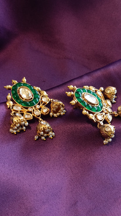 Emerald Amara Earrings