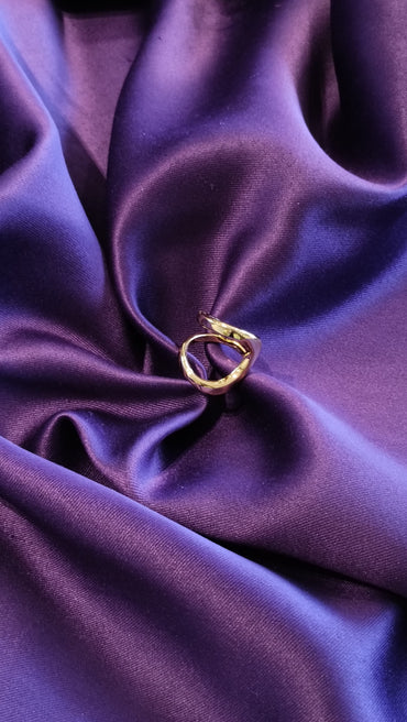 Hollow Gold Ring