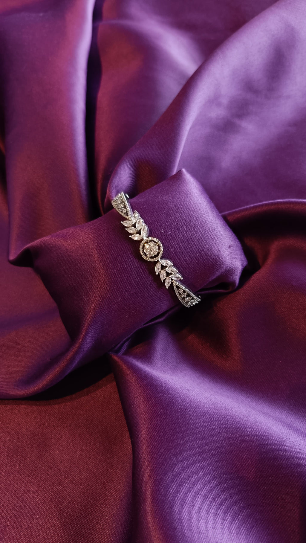 Mystic Crystal Floral Bracelet