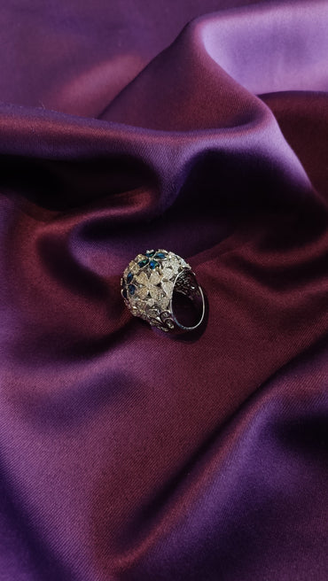 Midnight Bloom Ring
