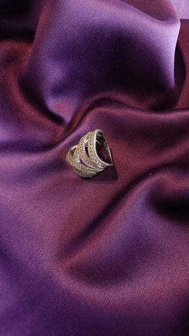 Crystal Storm Ring