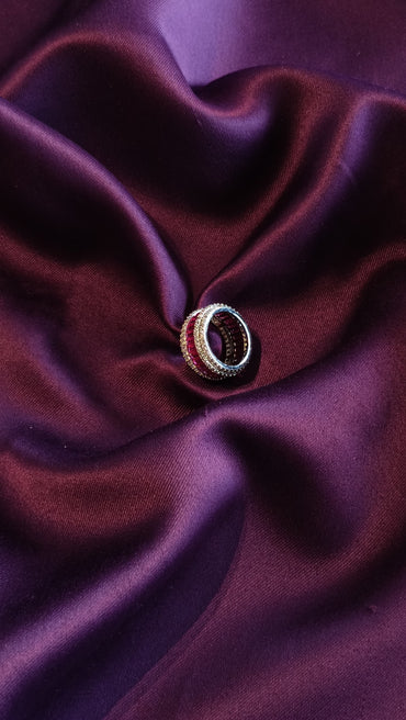 Cherry Diamond Ring