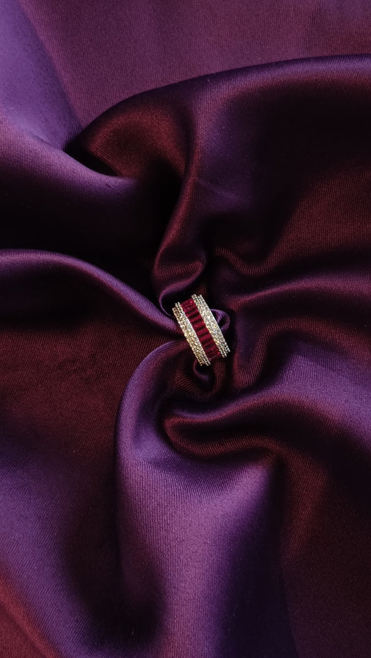 Cherry Diamond Ring