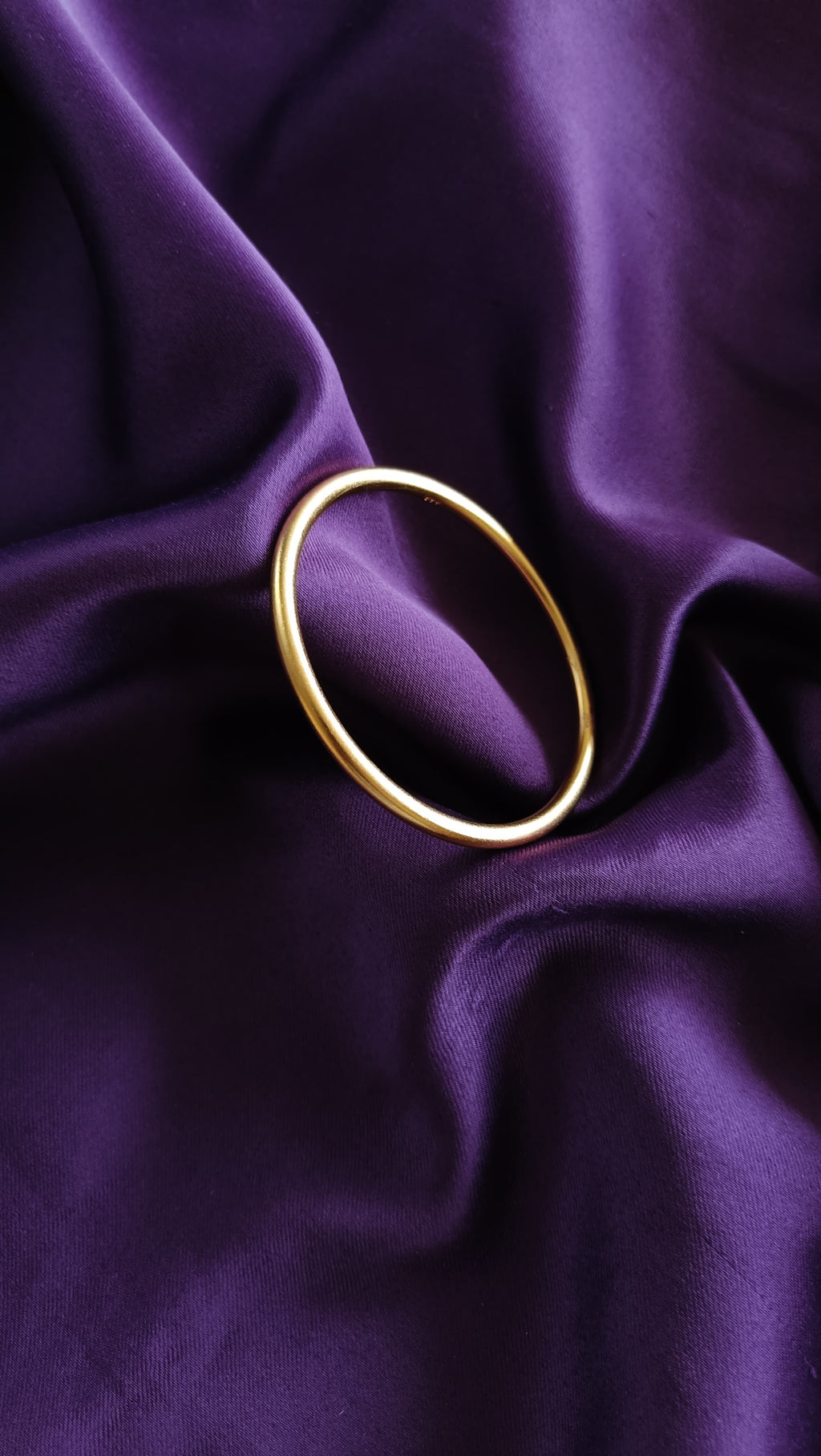 Halo Gold Bangle
